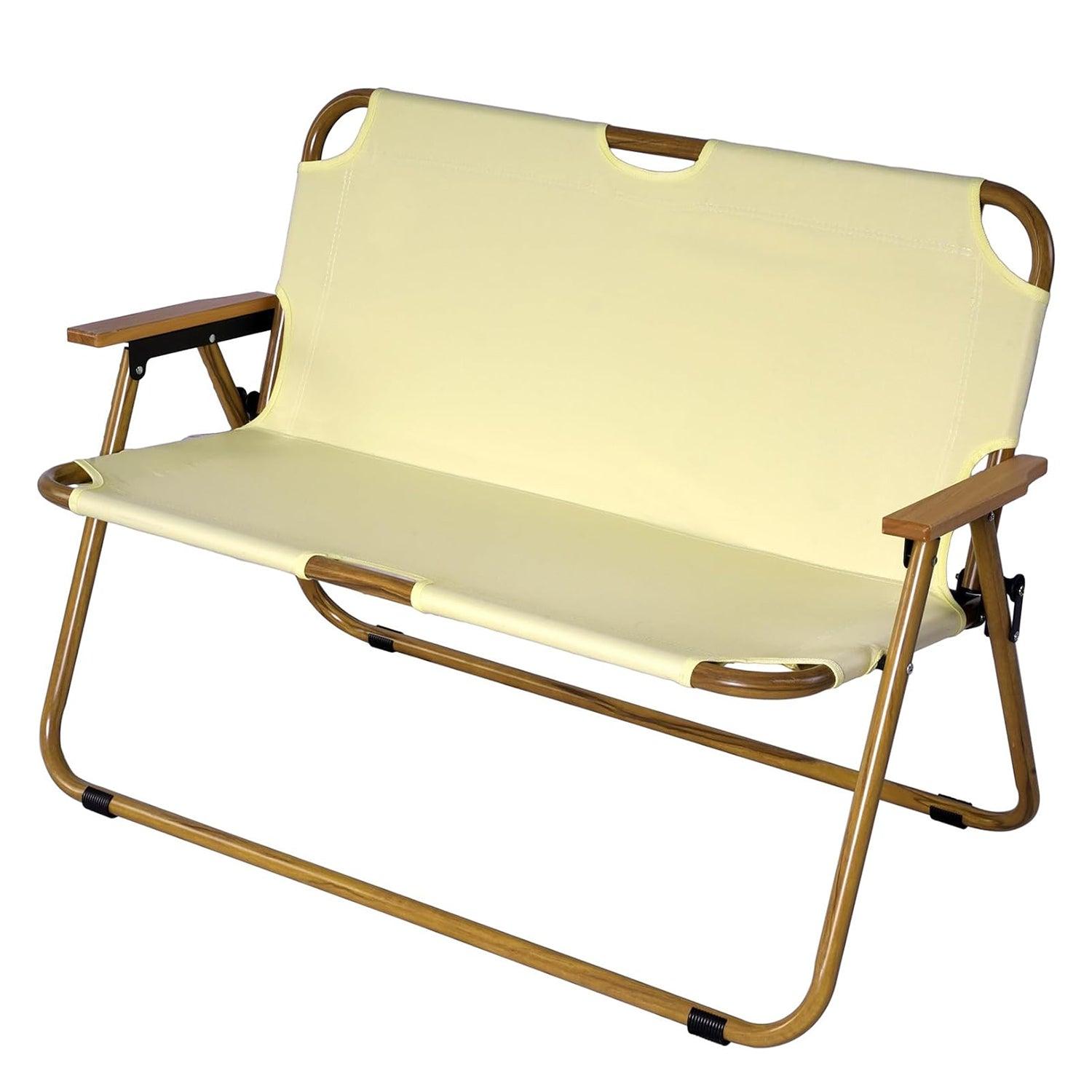 Double loveseat 2024 camping chair