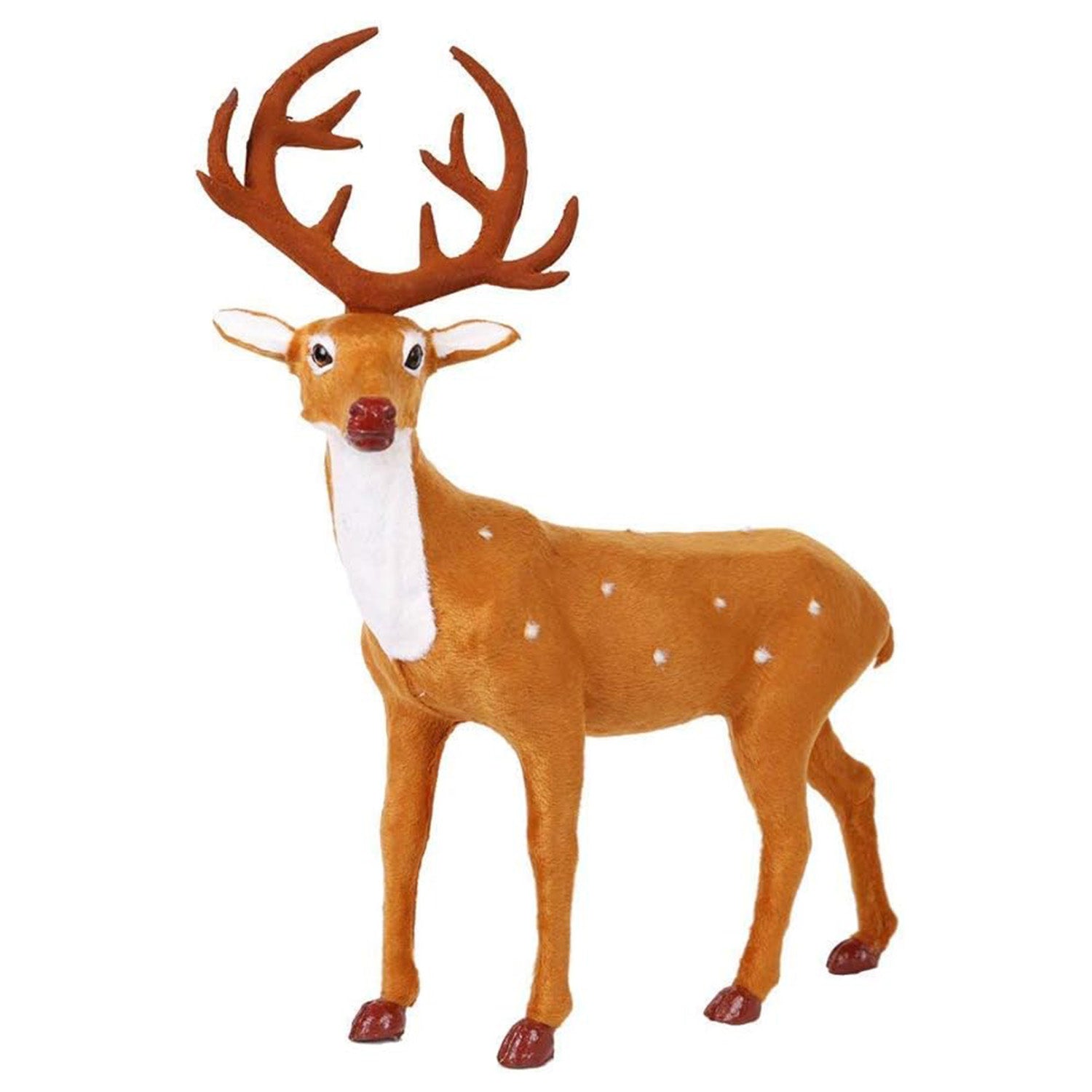 20.1" Craft Christmas Decoration Ornaments Simulation Christmas Reindeer for Home Festival Gift - Luckyermore