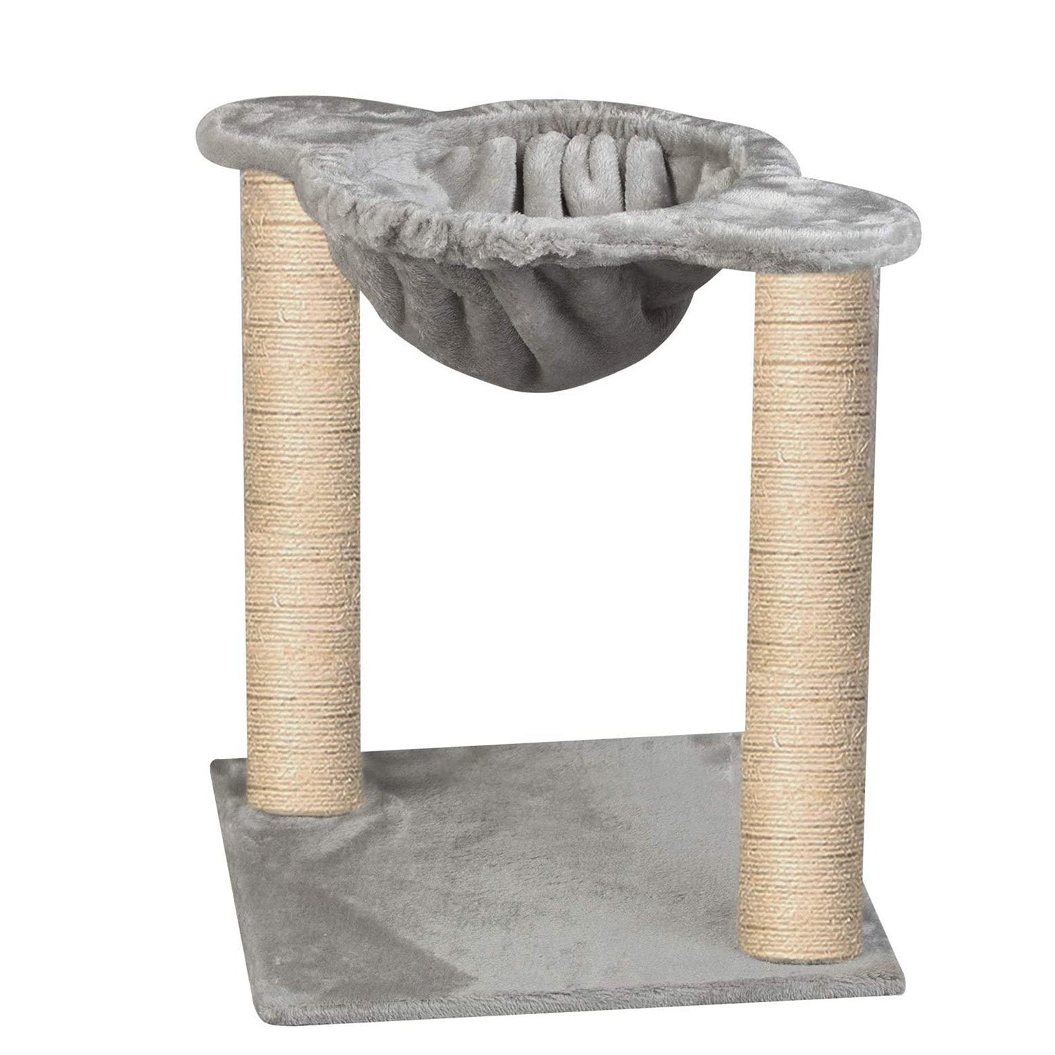 Cat Tree Cat Scratching Cat Climber with Condo Cat Tower Furniture and Hammock,Sisal-Covered, 19.7" - Luckyermore