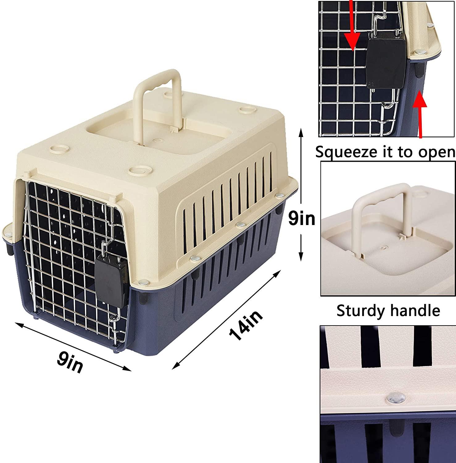 Small plastic shops cat kennel